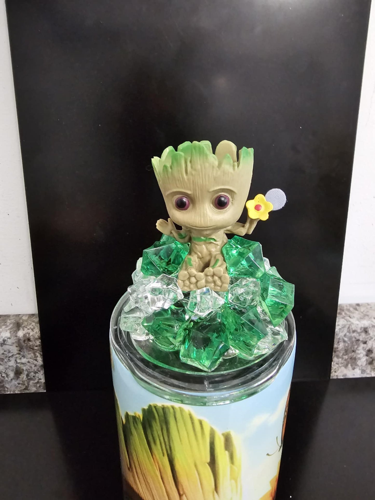 TREE BOY SUPERHERO FANCY LID TUMBLER RTS