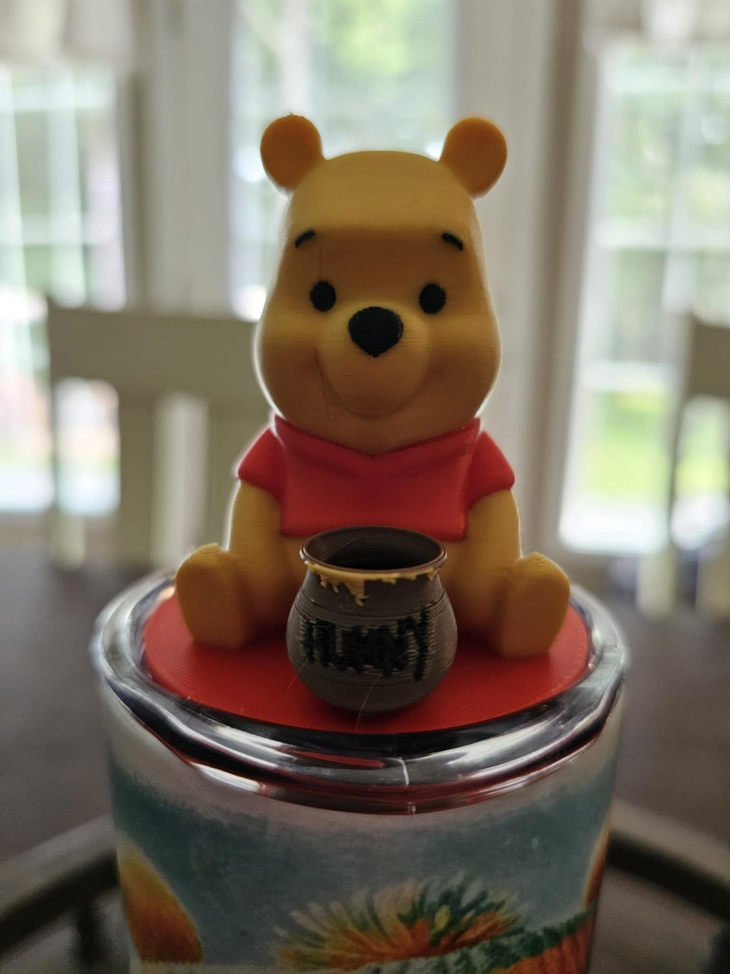 HUNNY BEAR WITH POT 3D LID BUDDIE
