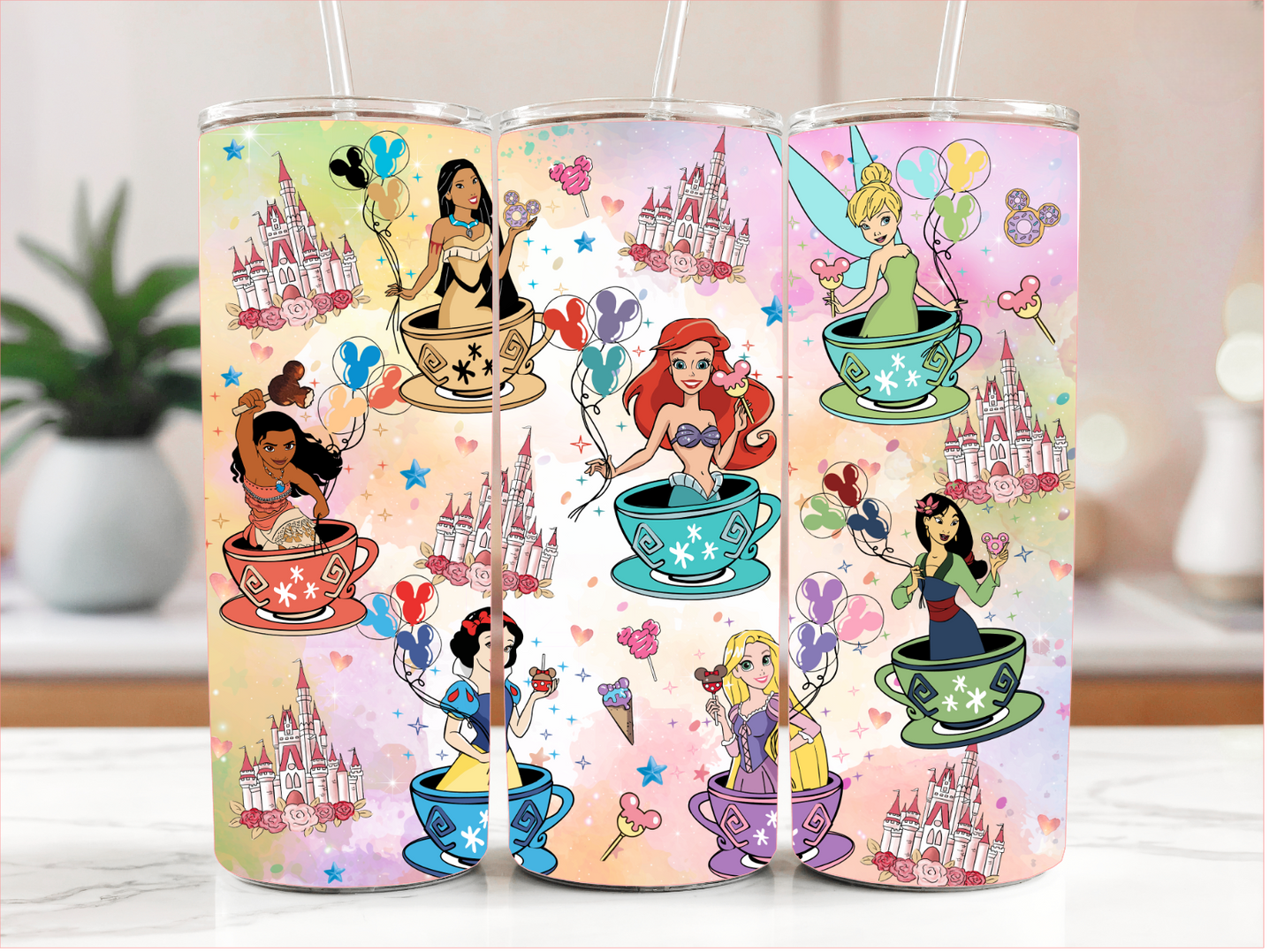 PRINCESS TEACUP TUMBLER RTS