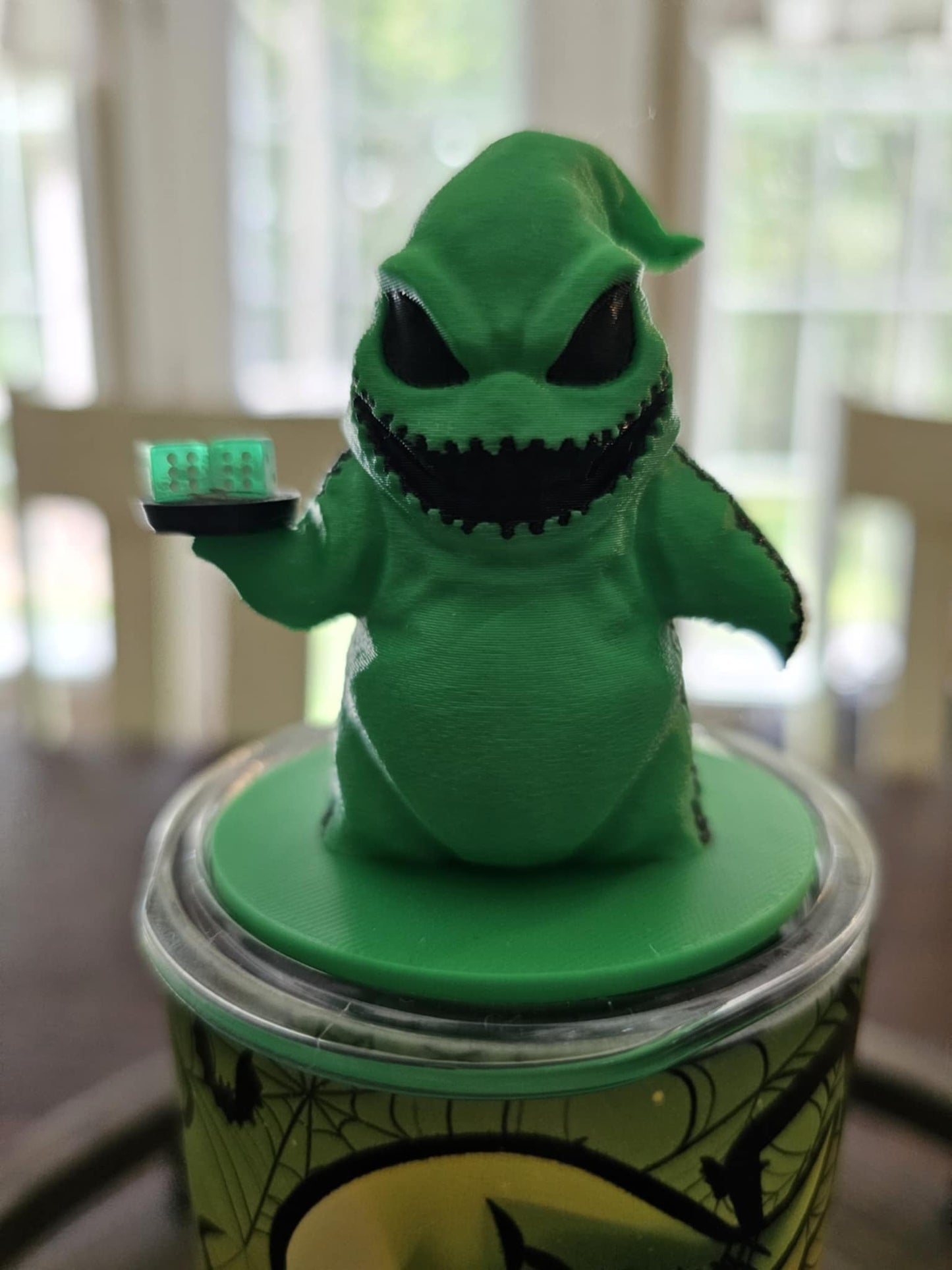GREEN BLOB 3D LID BUDDIE