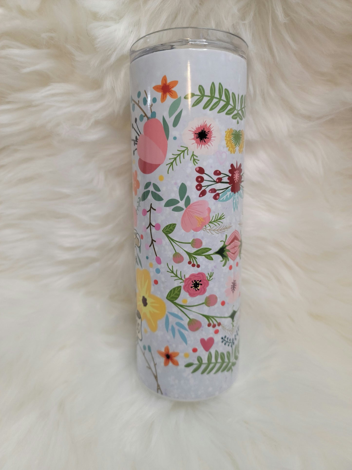 Kinda Emotional Skull Tumbler