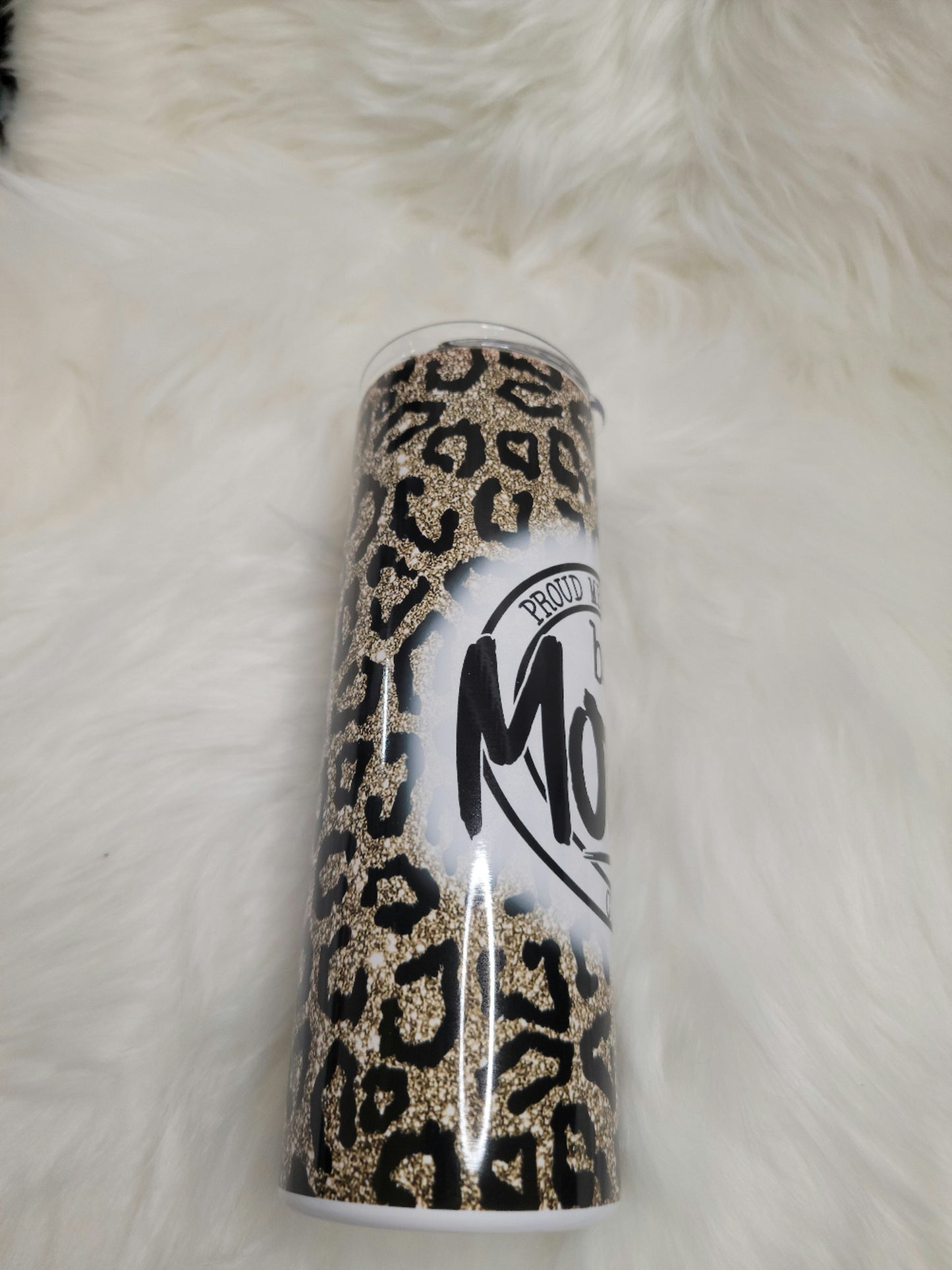 Bad Moms Club Leopard Tumbler