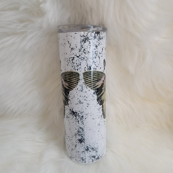 Anti-Social Butterfly Tumbler