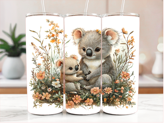KOALAS FLORAL TUMBLER RTS