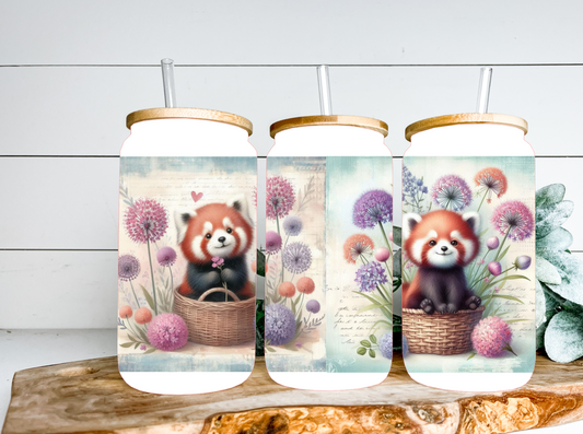 RED PANDA FLORAL LIBBY