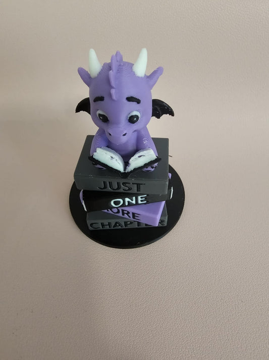DRAGON WITH BOOKS 3D LID BUDDIE