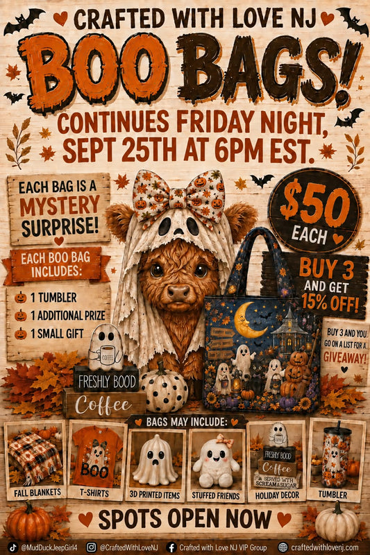BOO BAGS (MYSTERY EVENT)