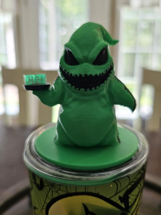 GREEN BLOB 3D LID BUDDIE