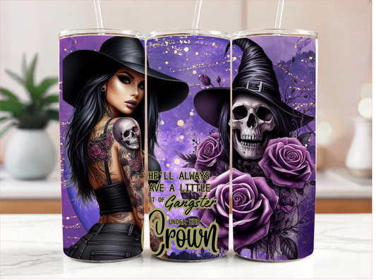 GANGSTER UNDER HER CROWN TUMBLER RTS