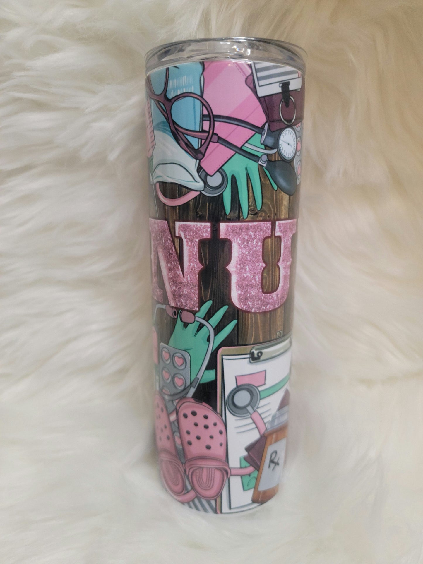 Nurse Collage Tumbler