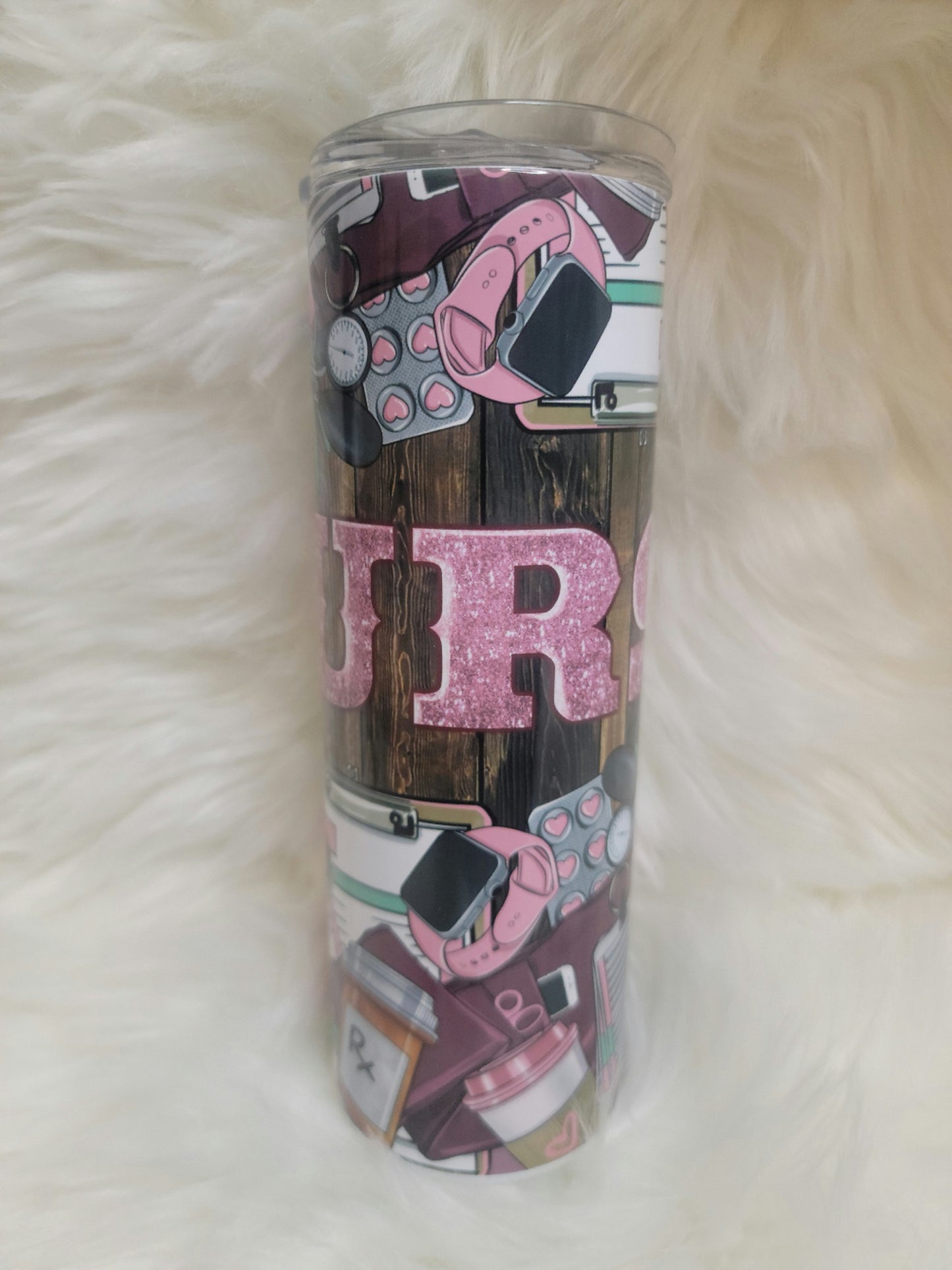 Nurse Collage Tumbler