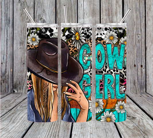 Cowgirl Western Tumbler