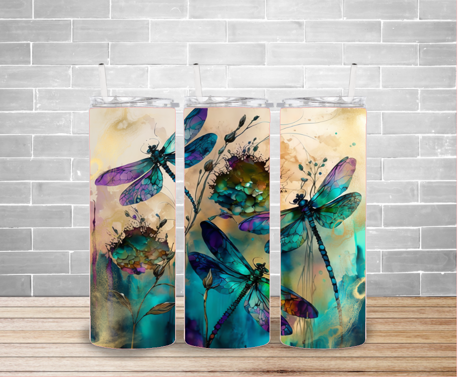 Dragon Flies Tumbler