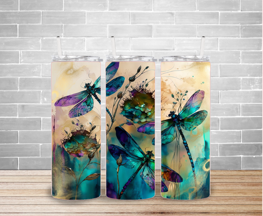 Dragon Flies Tumbler