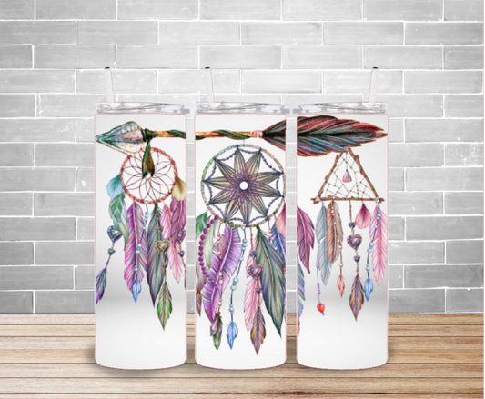 Dreamcatcher feathers Tumbler