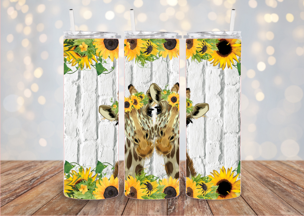 Giraffe Love Tumbler